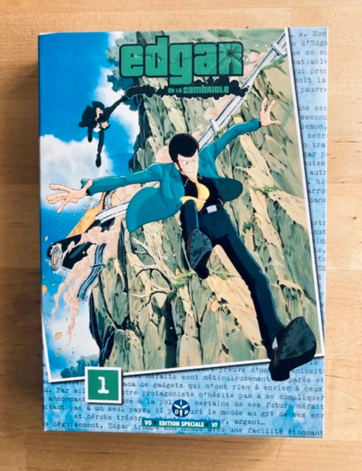 Lot van 2 dozen met 3 DVD's Edgar de la Cambriole Serie 1 IDP Lupin III Monkey Punch. – photo 2